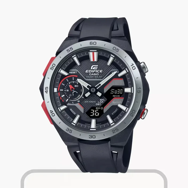 Casio Edifice Men's Watch Windflow Solar Power Bluetooth | ECB-2200P-1A